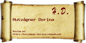 Hutvágner Dorina névjegykártya